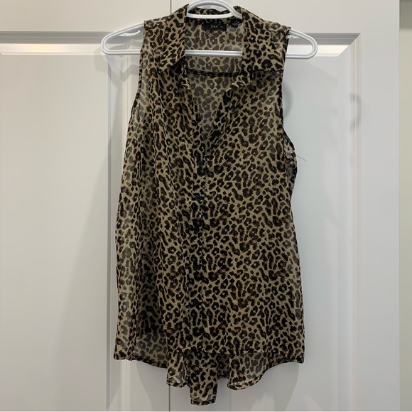 Dex leopard print top - Picture 1 of 3